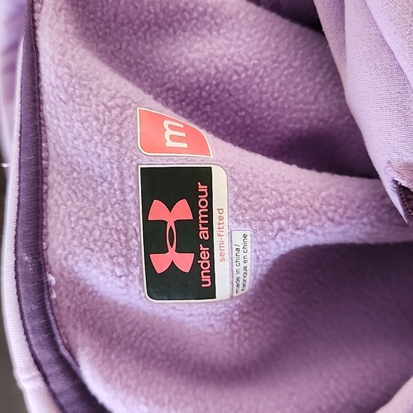 Lavender Under Armour Hoodie - Picture 4 of 5